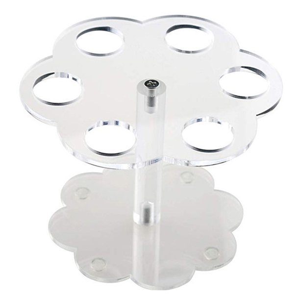 Acrylic Ice Cream Stand Cake Cone Stand Holder 6/16 Cones Wedding