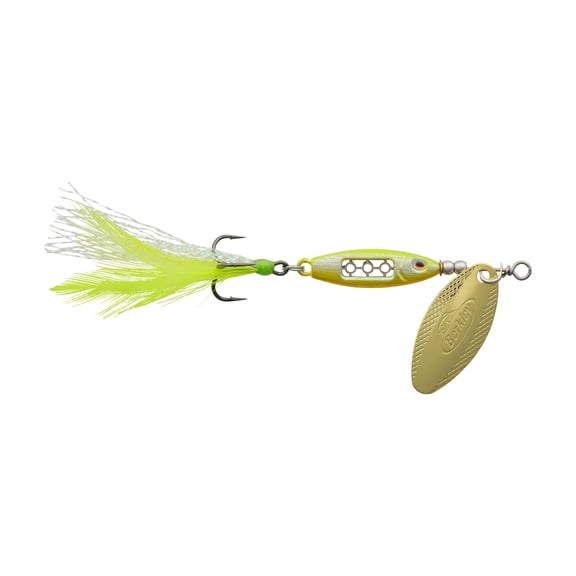 Berkley Dough Rider Minnow, 1/8 oz, Lime Chartreuse