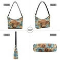 thumbnail image 4 of Kuiaobaty Highland Cow Print Shoulder Purse for Women Mandala Flower Print Leather Underarm Sling Bag with Zipper Closure Roomy Sturdy Hobo Purse Tote for Travel, 4 of 7