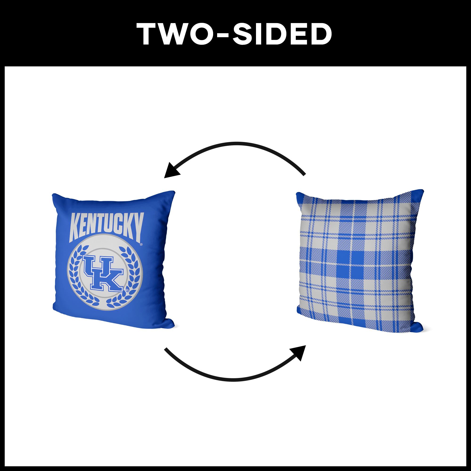 Kentucky NCAA Triumph Square Cloud Pillow 24 inches