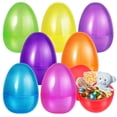 thumbnail image 1 of Huevos de Pascua Shemira, 8 unidades, 25 cm, gigantes, de plástico, rellenables, 1 of 7