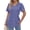 1 Dark Blue, variant on Long Sleeve Shirts for Women Crew Neck Casual Tunic Tops Lightweight Pullover