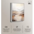 thumbnail image 2 of Natural Cascades Canvas Muted Abstract Wall Art by Art Remedy, White Frame, 24" x 36", 2 of 7