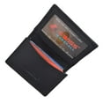 thumbnail image 4 of Swiss Marshal RFID Blocking Soft Genuine Leather Expandable Credit Card Outside ID Business Card Holder Wallet SW-RFID-P70, 4 of 21