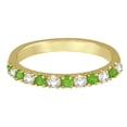 thumbnail image 4 of Diamond and Emerald Band Stackable Ring Guard 14k Yellow Gold (0.32ct), 4 of 4