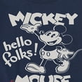 thumbnail image 3 of Mickey & Friends - Mickey Mouse Hello Folks - Toddler And Youth Short Sleeve Graphic T-Shirt, 3 of 5