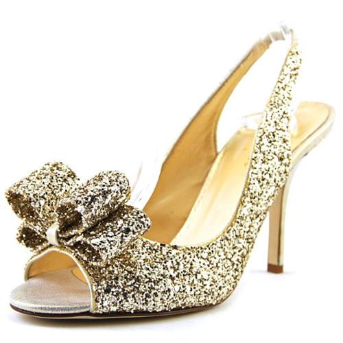 Womens Kate Spade Charm Bow Slingback 