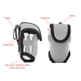 thumbnail image 4 of Riñonera Para Pelotas De Golfista, Cinturón De Soporte En T De Neopreno Resistente A Los Golpes Para Entusiastas De Los Deportes, Bolsa Portátil Con Accesorios De Clavija, 4 of 7