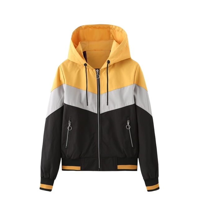 Veste Femme Polyester à Capuche Extérieure Chaude Douce Légère Coupe-Vent Manteau d'Hiver pour Dames