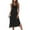 Black, variant on gakvbuo Summer Beach Cover Up Dress For Women Swimwear Bikini Crochet Bathing Suit Coverups Women's Beach Skirt Hand Hook Panel Tank Skirt Sexy Backless Top
