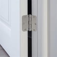 thumbnail image 6 of Pemberly Row Stainless Steel Door Hinge in Satin Nickel - 12 Pack, 6 of 6