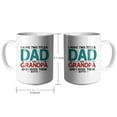 thumbnail image 4 of I Have Tow Titles Dad and Grandpa Coffee Mugs 15 OZ Sublimation Mugs,Double-sided Printing Ceramic Cups Ceramic Mugs for Coffee,Tea,Hot Cocoa, 4 of 4