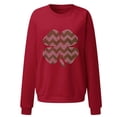 thumbnail image 4 of Aloohaidyvio St Patricks Day Shirts Clearance，Women's St Patricks Day Graphic Sweatshirts Hoodies Crew Neck Pullover Tops, 4 of 4