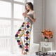 thumbnail image 5 of Fotbe Polka Dot Pantalones de Pijama para Mujer, Pantalones de Dormir, Pantalones Pj con Cordón y Bolsillos-Small, 5 of 6