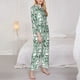 thumbnail image 3 of Balery Puppy Conjunto de Pijama con Estampado para Mujer, Conjunto de Dos Piezas con Manga Larga, Ropa de Dormir Suave con Bolsillos, Pijamas Cómodos-Large, 3 of 7