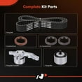 thumbnail image 2 of A-Premium Engine Timing Belt Kit Compatible with Jeep Wrangler 2003-2006, Liberty 2003-2006, TJ 2003 2005-2006 & Chrysler Sebring 2003-2006, PT Cruiser, Voyager & Dodge Caravan, Neon, Stratus - 2.4L, 2 of 8