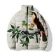 thumbnail image 5 of Ropa de algodón de moda para hombre Chaquetas con estampado de pájaros personalizadas para hombre Abrigos de hombre modernos y cómodos Abrigos de invierno para hombre Parkas, 5 of 5