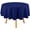 Navy Blue and White, variant on Tablecloth Modern Teal White Summer Table Cover 60inch Round Washable Table Cloth for Kitchen Dinning Party Tabletop Modern Decoration