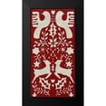 thumbnail image 2 of Zarris, Chariklia 9x14 Black Modern Framed Museum Art Print Titled - Christmas Joy I, 2 of 5