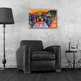 thumbnail image 4 of Epic Art 'Papillion' by Dean Russo, Acrylic Glass Wall Art, 24"x16", 4 of 8