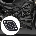 thumbnail image 2 of Tapas de filtro de aceite de motor, cubierta decorativa, aptas para DUCATI, pieza de repuesto negro, 2 of 8