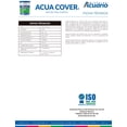 thumbnail image 4 of Pintura Vinil Acrílica Exteriores Interiores Nueva Formula Mejorada Pinturas Acuario Acua Cover 5 Años 19 Litros Blanco Mate, 4 of 4