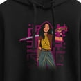 thumbnail image 3 of Raya and the Last Dragon - Raya Graphic Square - Juniors Cropped Pullover Hoodie, 3 of 5