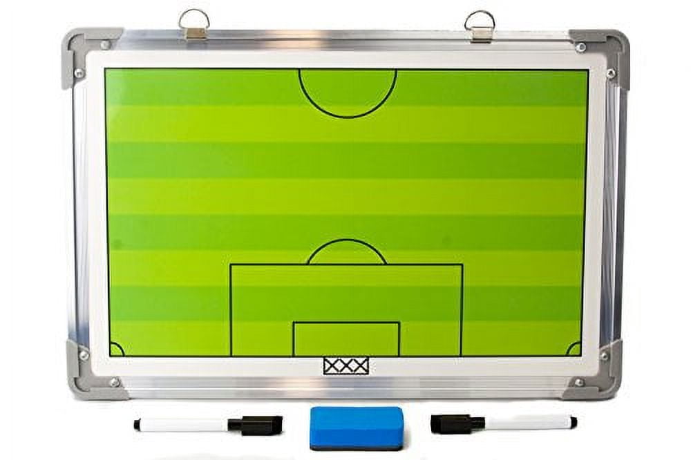 2RGarry Magnetic Soccer Coaches Clipboard, Dry Erase Marker Board