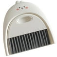 thumbnail image 1 of 1 Set of Small Broom And Dustpan Kit Desktop Cleaning Tool Cartoon Design Dustpan Broom Home Supply, 1 of 8