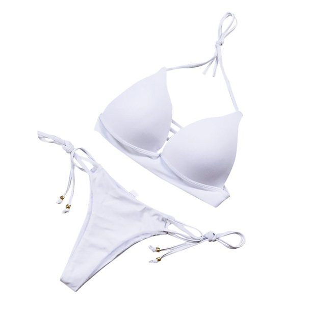 Cómodo conjunto de bikini para mujer Traje de baño Push-Up Sujetador con relleno Traje de baño Ropa de playa OAVQHLG3B Store lin121212