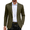 Army Green, variant on COOFANDY Mens Casual Blazer One Button Lightweight Knit Suit Jacket Slim Fit Notch Lapel Sport Coat