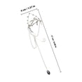 thumbnail image 2 of UPGRATOR 1Par Pendientes De Clip Sin Perforación Con Borlas Para Mujer Material Y, 2 of 8