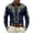 Navy@GC@, variant on Mens Western Cowboy Buttons Down Shirts Long Sleeve Shirts for Men Trendy Graphic Lapel Soft Lightweight Tops