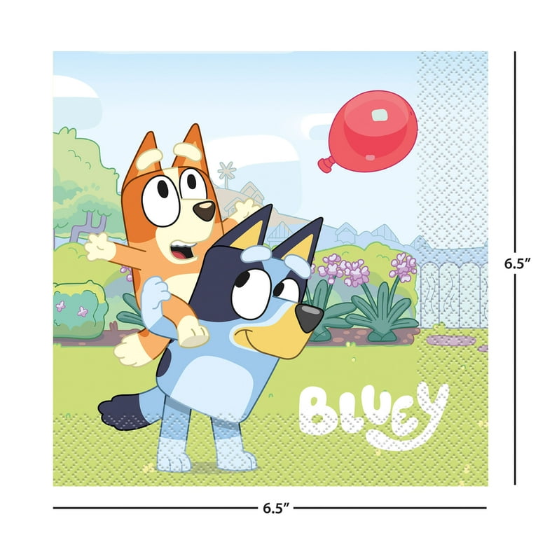 16 ct. Bluey Lunch Napkins CDU