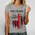 thumbnail image 2 of DHFJKG 4Th Of July Shirts For Women Short Sleeve Graphic Tees 1776-2026 250Th Anniversary USA T Shirt We The People Top, 2 of 4