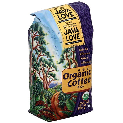 The Organic Coffee Co. Whole Bean Coffee, 12 oz (Pack of 6) Walmart