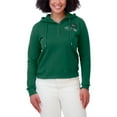 thumbnail image 4 of Women's WEAR by Erin Andrews  Green New York Jets Waffle Hoodie Pullover Top, 4 of 4