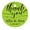 Chartreuse, variant on 100 PCS Customized Thank You Circle Hang Tags Personalized Wedding Favor Gift Tags