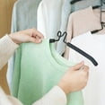 thumbnail image 4 of General 5-in-1 Multi-Layer Black Metal Hanger, Non-Slip Foam Padded Closet Organizer, Space Saving Storage Hanger for Clothes, 4 of 12