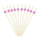 thumbnail image 1 of Injueey 100 piezas One Off Fruit Picks Set Home Restaurant Party Vajilla Postre Herramientas para recoger Comida Servir Pick Cubiertos Mostrada, 1 of 6