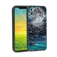 thumbnail image 1 of Compatible with iPhone X Phone Case, Moon-9 Case Silicone Protective for Teen Girl Boy Case for iPhone X, 1 of 2