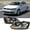 Black Housing, variant on AKKON - For 2011-2018 VW Jetta MK6 4 Door Sedan Halogen Type LED DRL Projector Black Headlights LH + RH Side Pair