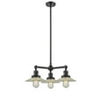 thumbnail image 7 of Innovations Lighting 207 Halophane Halophane 3 Light 22" Wide Chandelier - Polished Chrome, 7 of 7