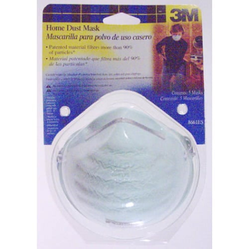 3m 8661pc1-a home dust mask 5-pack 3m 8661pc1-a home dust mask 5-pack