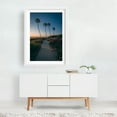 thumbnail image 2 of La Jolla Palms 03 - La Jolla California Photography White Framed Wall Art Print 16 x 24 inches, 2 of 3