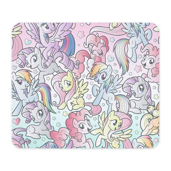 CafePress - My Little Pony Rainbow Mousepad - Non-slip Rubber Mousepad, Gaming Mouse Pad