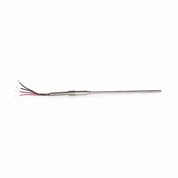 Tempco RTD Probe,100 Ohm,Length 6 In,1112 F RTD00601