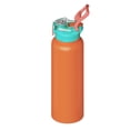 thumbnail image 3 of SURFVEN 40 oz Vacuum Insulated Stainless Steel Water Bottle with 3-in-1 Lid, Orange, 3 of 7