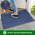 thumbnail image 3 of Heeneeso BZ52 Outdoor Rug Checkered Door Mat, Machine Washable Doormat Indoor Absorbent, 3 of 6