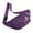 Purple, variant on WNEXOPE Waist Bag With 3-Zipper Pockets, Fanny Pack, Crossbody Belt Bag with Adjustable Strap for Travel Workout